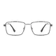 Rectangle Black/Silver Eyeglasses
