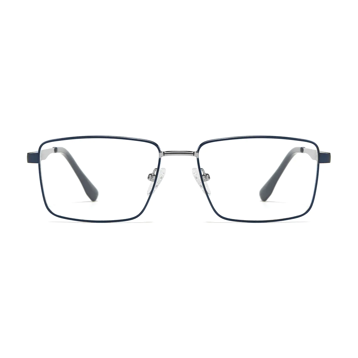Rectangle Blue Eyeglasses