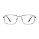 Rectangle Blue Eyeglasses