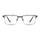 Rectangle Brown Eyeglasses