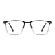 Rectangle Blue/Silver Eyeglasses