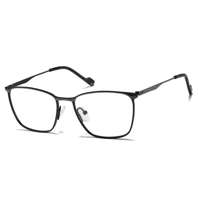 Rectangle Black Eyeglasses