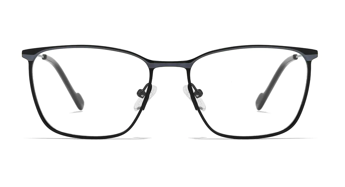 Square Black Eyeglasses