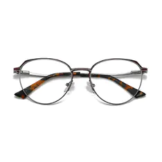 Round  Brown/Tortoiseshell Eyeglasses