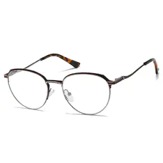 Round  Brown/Tortoiseshell Eyeglasses
