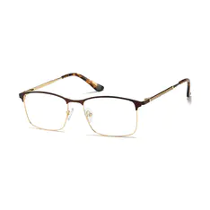 Rectangle Brown/Tortoiseshell Eyeglasses