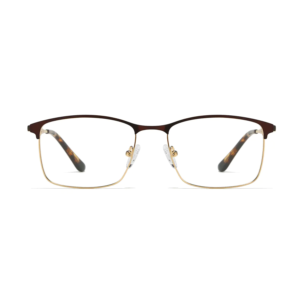 Rectangle Brown/Tortoiseshell Eyeglasses