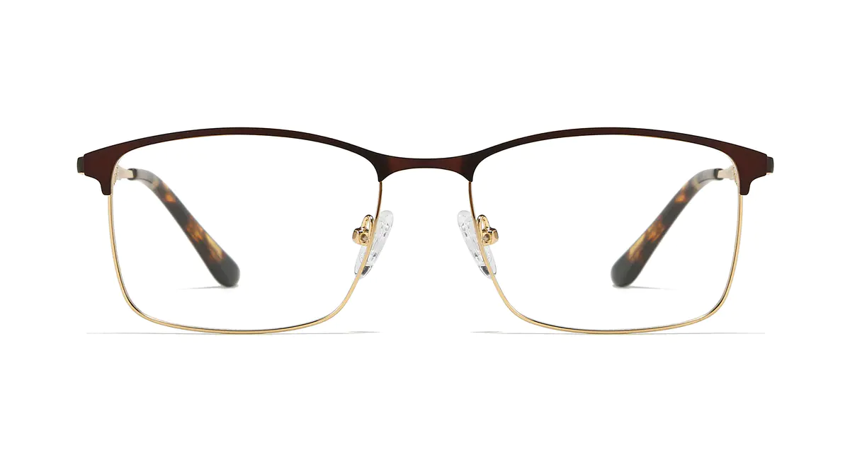Rectangle Brown/Tortoiseshell Eyeglasses