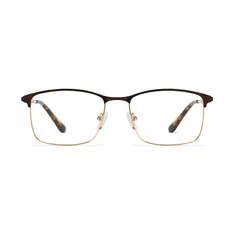 Rectangle Brown/Tortoiseshell Eyeglasses