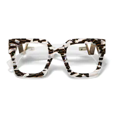 Square Black/Clear Eyeglasses