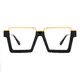 Square Black Eyeglasses