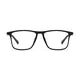 Rectangle Black/Gray Eyeglasses