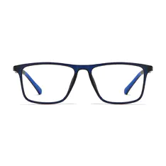 Rectangle Black/Blue Eyeglasses