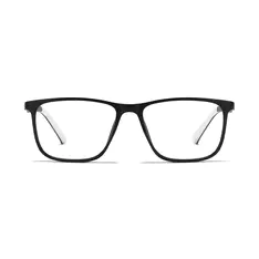 Rectangle Black/White Eyeglasses
