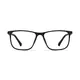 Rectangle Black Eyeglasses