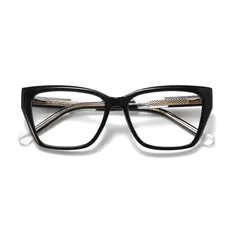 Cat-eye Black Eyeglasses