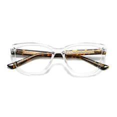 Oval Ivory Tortoiseshell/Clear Eyeglasses