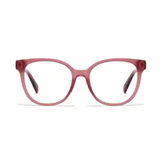 Oval Purple Eyeglasses
