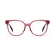 Oval Purple Eyeglasses