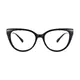 Oval Black Eyeglasses