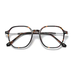 Square Tortoiseshell Eyeglasses