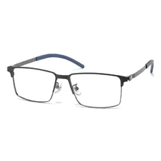 Browline Black/Silver Eyeglasses