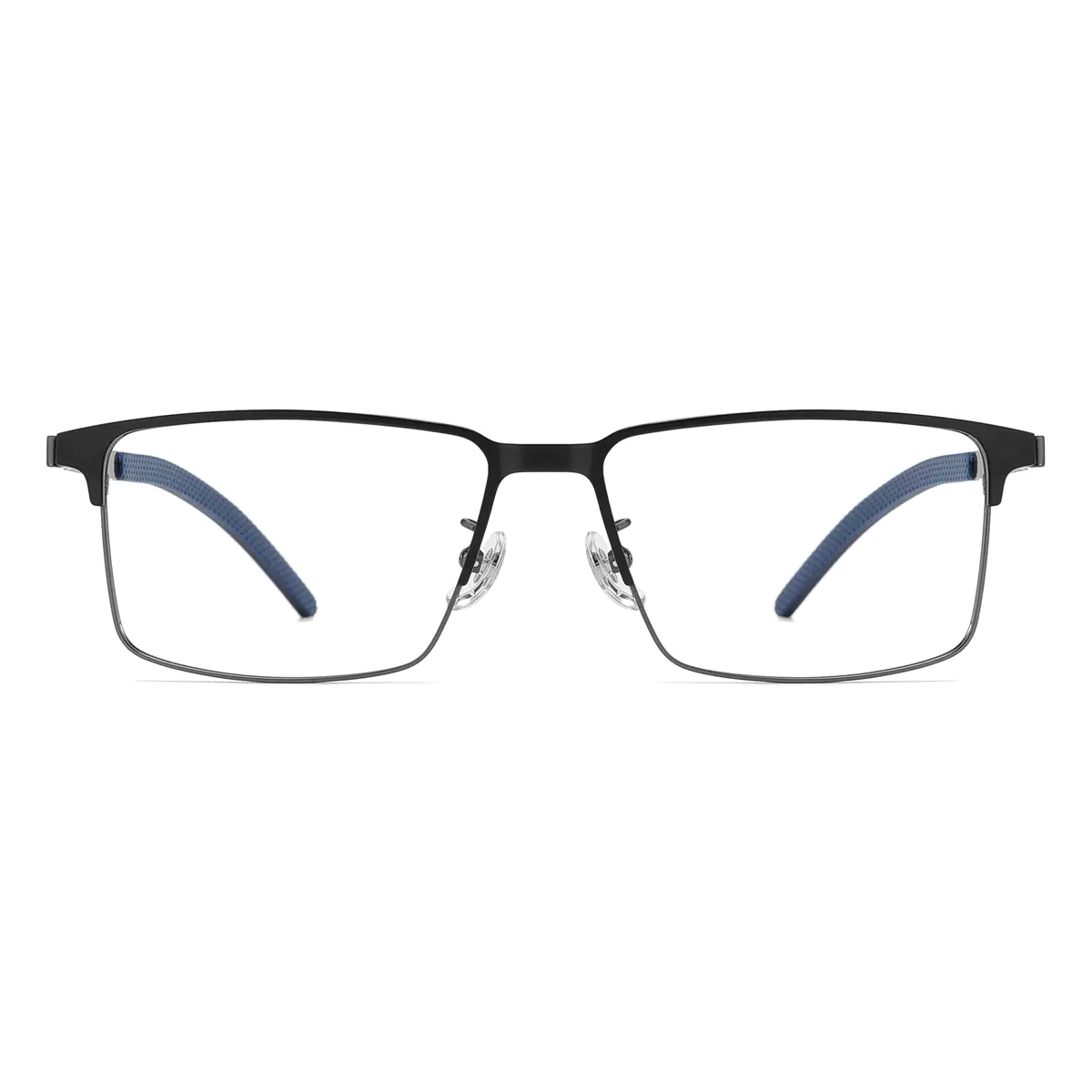 Browline Black/Silver Eyeglasses