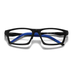 Rectangle Black/Blue SportEyeglasses