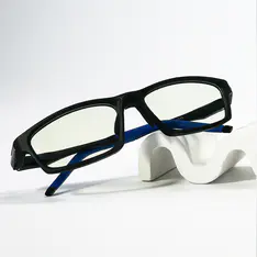 Rectangle Black/Blue SportEyeglasses
