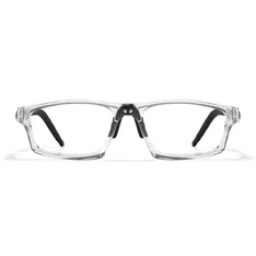 Rectangle Black/Clear Sport Eyeglasses