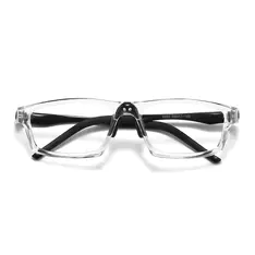Rectangle Black/Clear Sport Eyeglasses