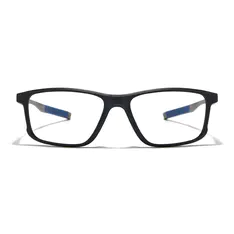 Rectangle Black/Blue Eyeglasses
