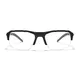 Rectangle Black Sport Eyeglasses