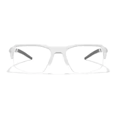 Rectangle Clear/Black Sport Eyeglasses