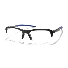 Rectangle Black/Blue Sport Eyeglasses