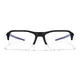 Rectangle Black/Blue Sport Eyeglasses