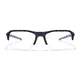 Rectangle Matte Blue Sport Eyeglasses
