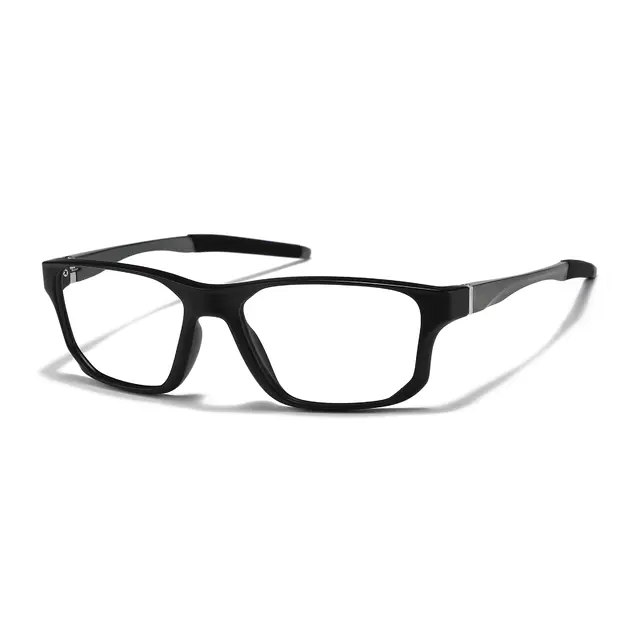 Rectangle Black/Gray Eyeglasses