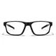 Rectangle Black/Gray Eyeglasses