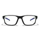 Rectangle Black/Blue Eyeglasses