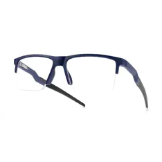 Square Matte Blue Eyeglasses