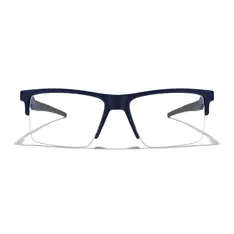 Square Matte Blue Eyeglasses
