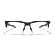 Square Matte Blue Eyeglasses