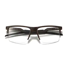 Square Matte Brown Eyeglasses