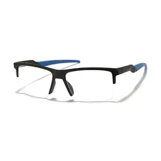 Square Matte Black Eyeglasses