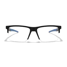Square Matte Black Eyeglasses