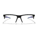 Square Matte Black Eyeglasses