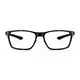 Rectangle  Matte Black Sport Eyeglasses