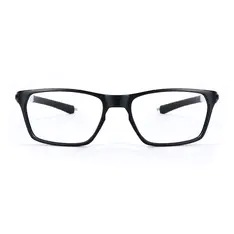 Rectangle Black/Clear Sport Eyeglasses