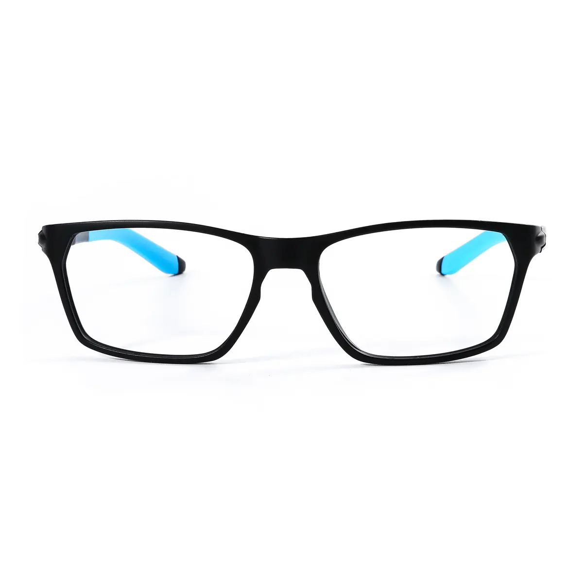 Rectangle Black/Blue Sport Eyeglasses
